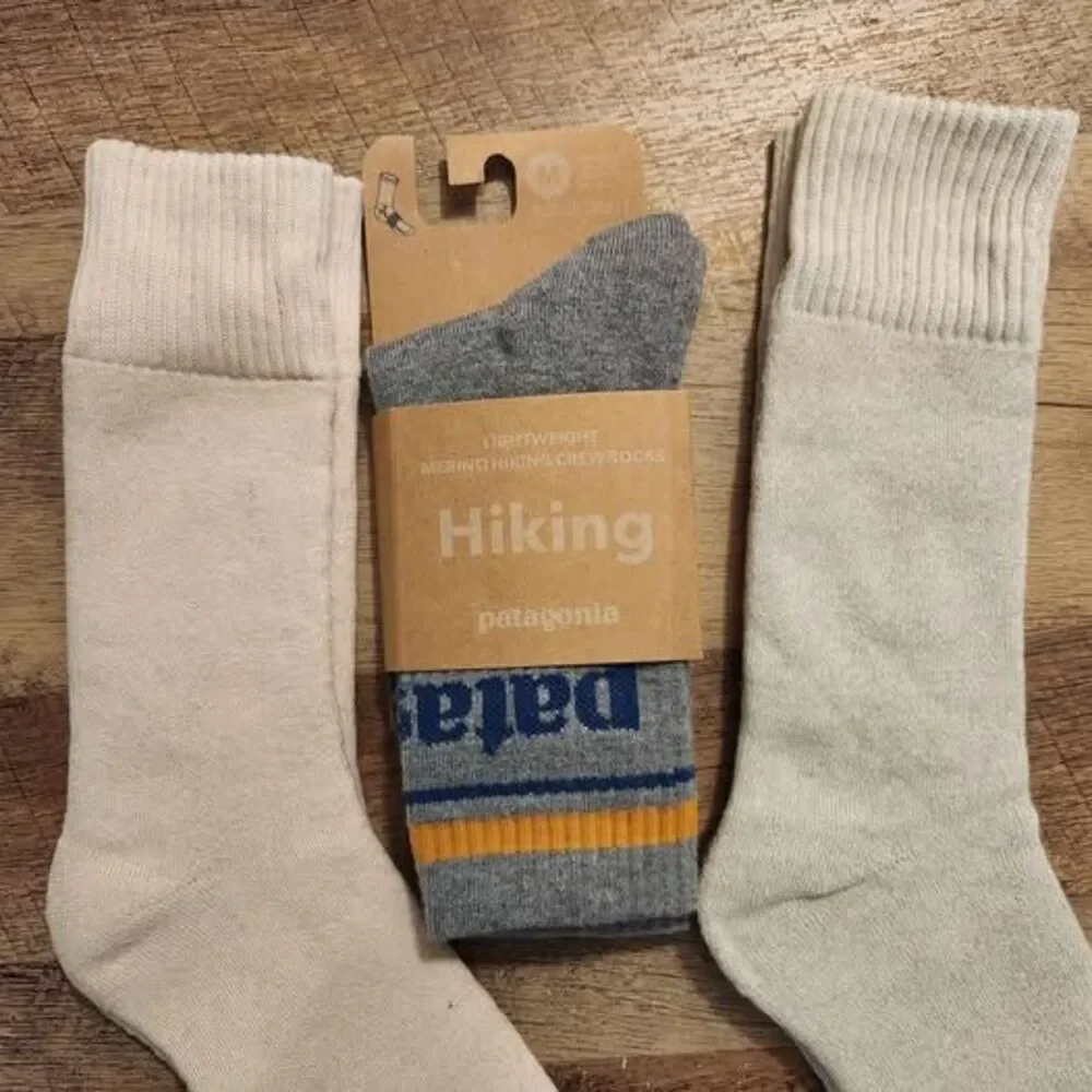 Timberland/Patagonia Hiking Socks NWOT Medium 3 Pair